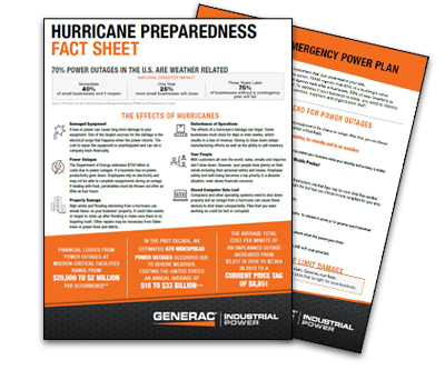 Hurricane Preparedness Fact Sheet