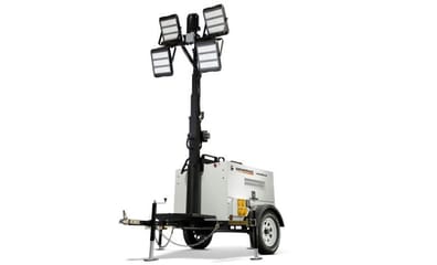 Mobile Light Tower | 20kW | Diesel | 23.3 ft | 320W LED
