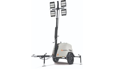 Mobile Light Tower | 2.56kW | Battery | 23 ft | 190W LED