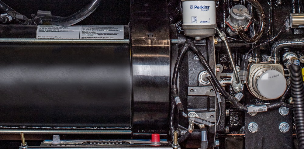 Inside a Generac Industrial Power product.