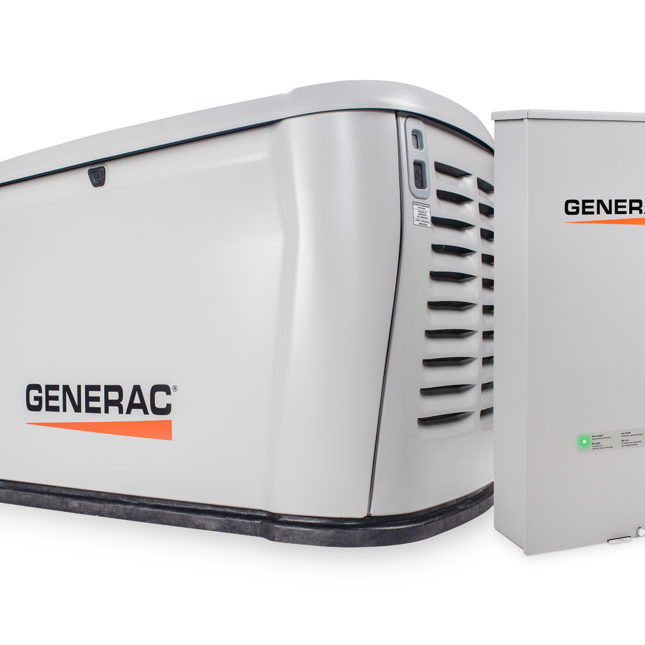 generac home generator bundled with a generac transfer switch