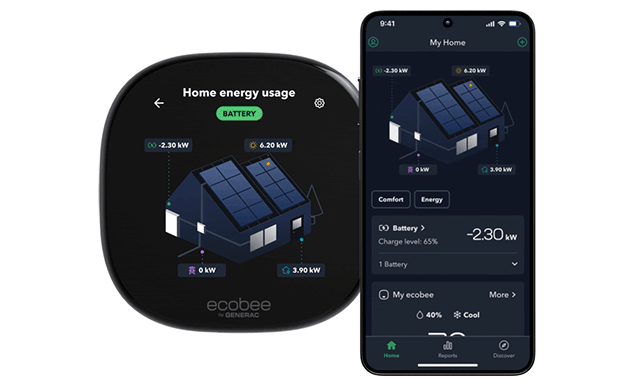 ecobee thermostat and app integration