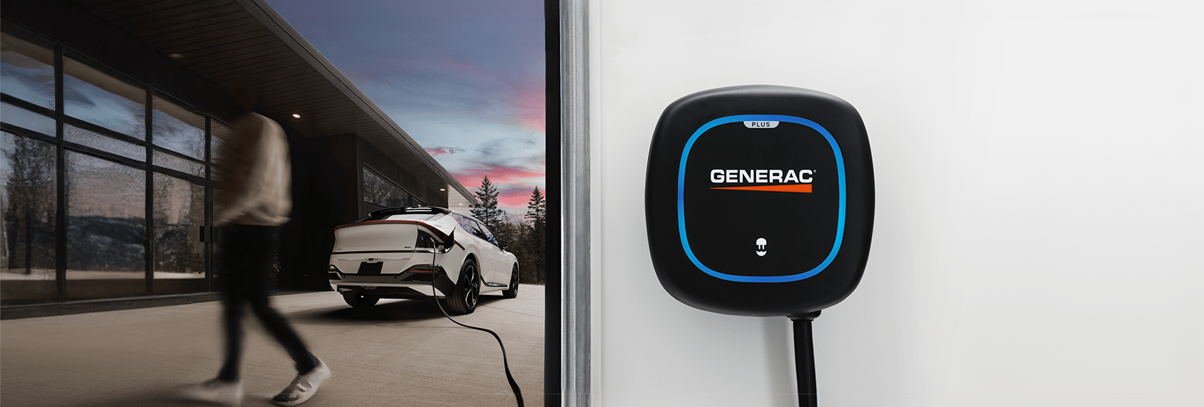 Generac EV charger installed in garage