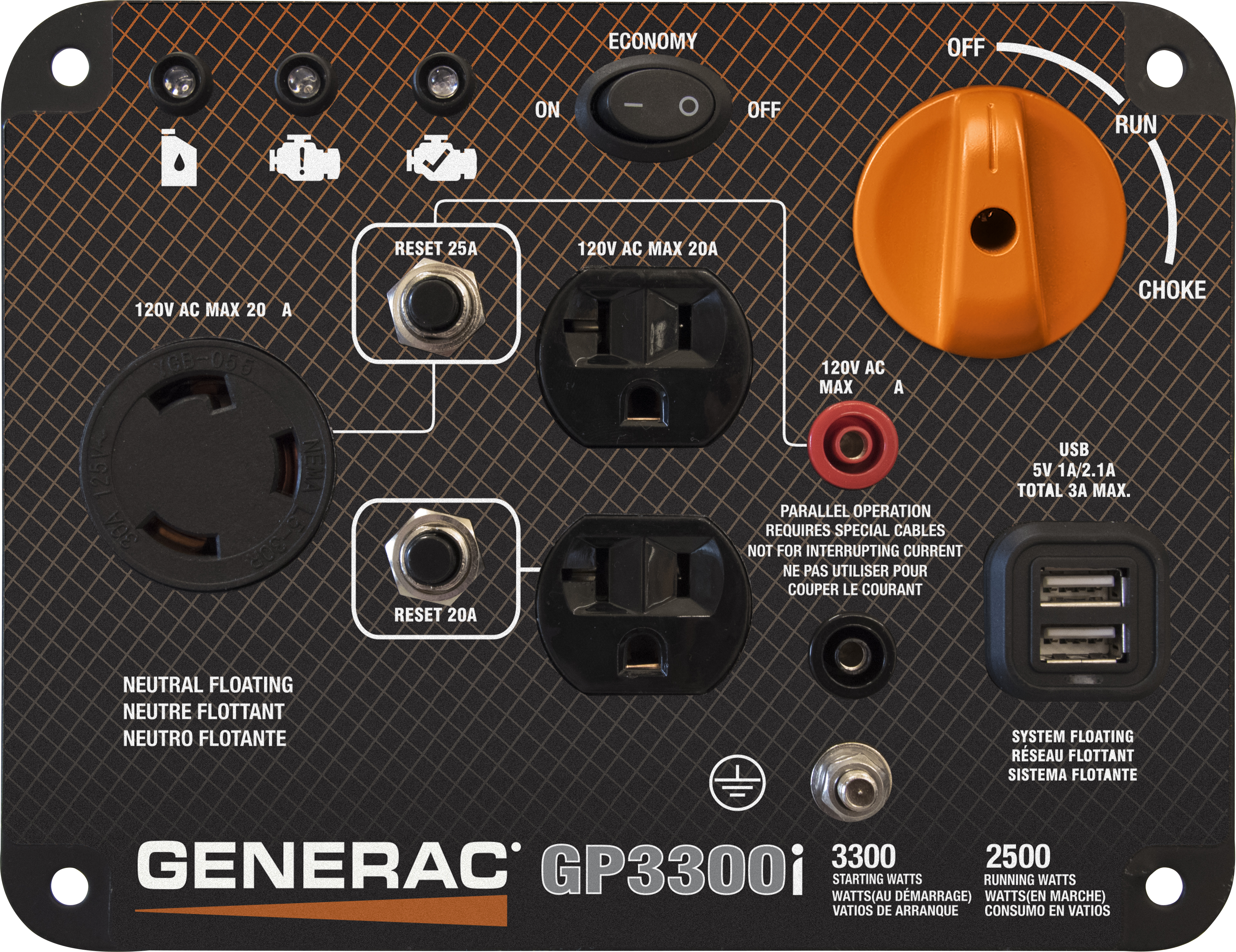 Generac <strong>GP Series 3300I</strong> Portable Generator