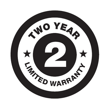 2-Year Limited Warranty