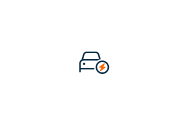 Electric car icon