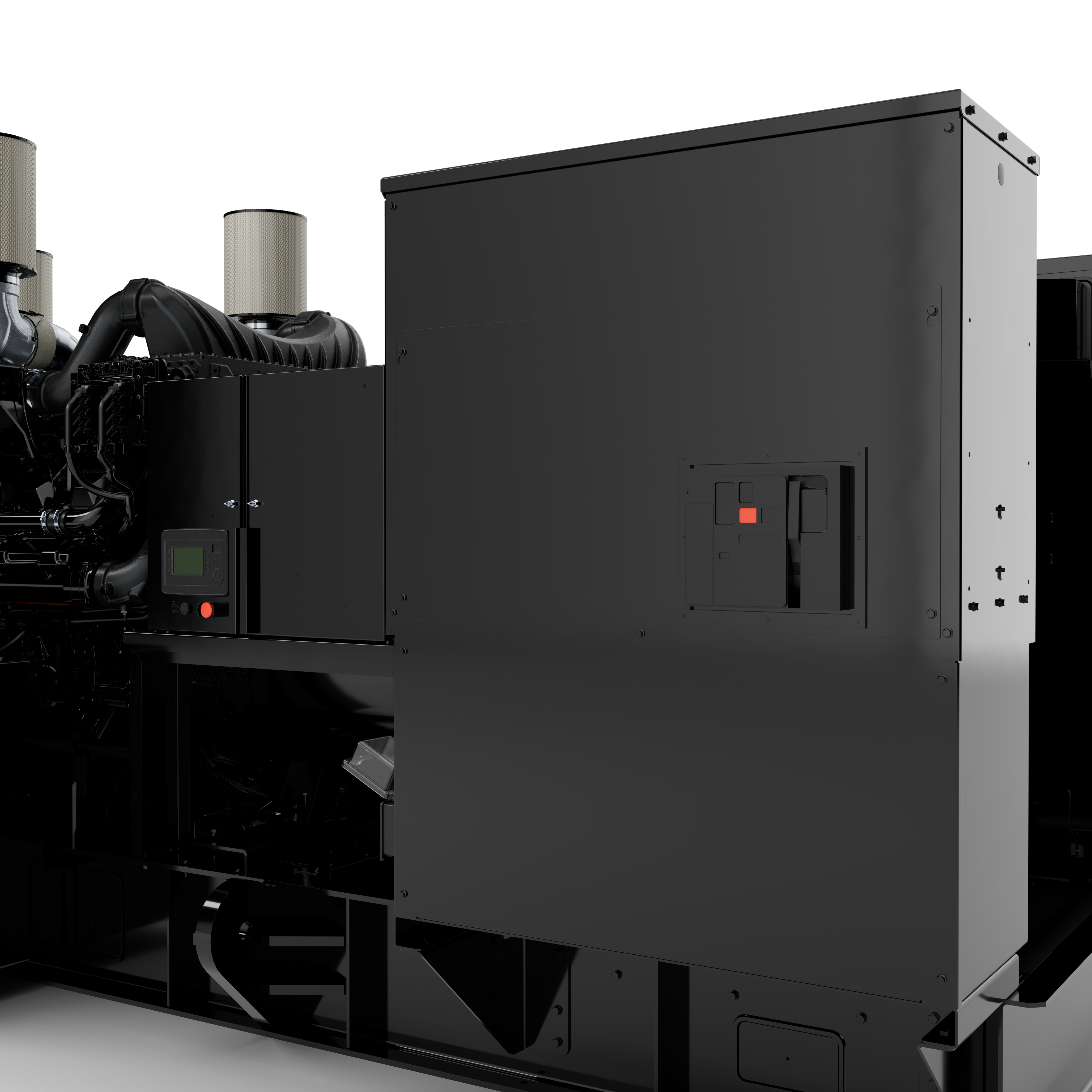 D65L Diesel Generator close up of controller