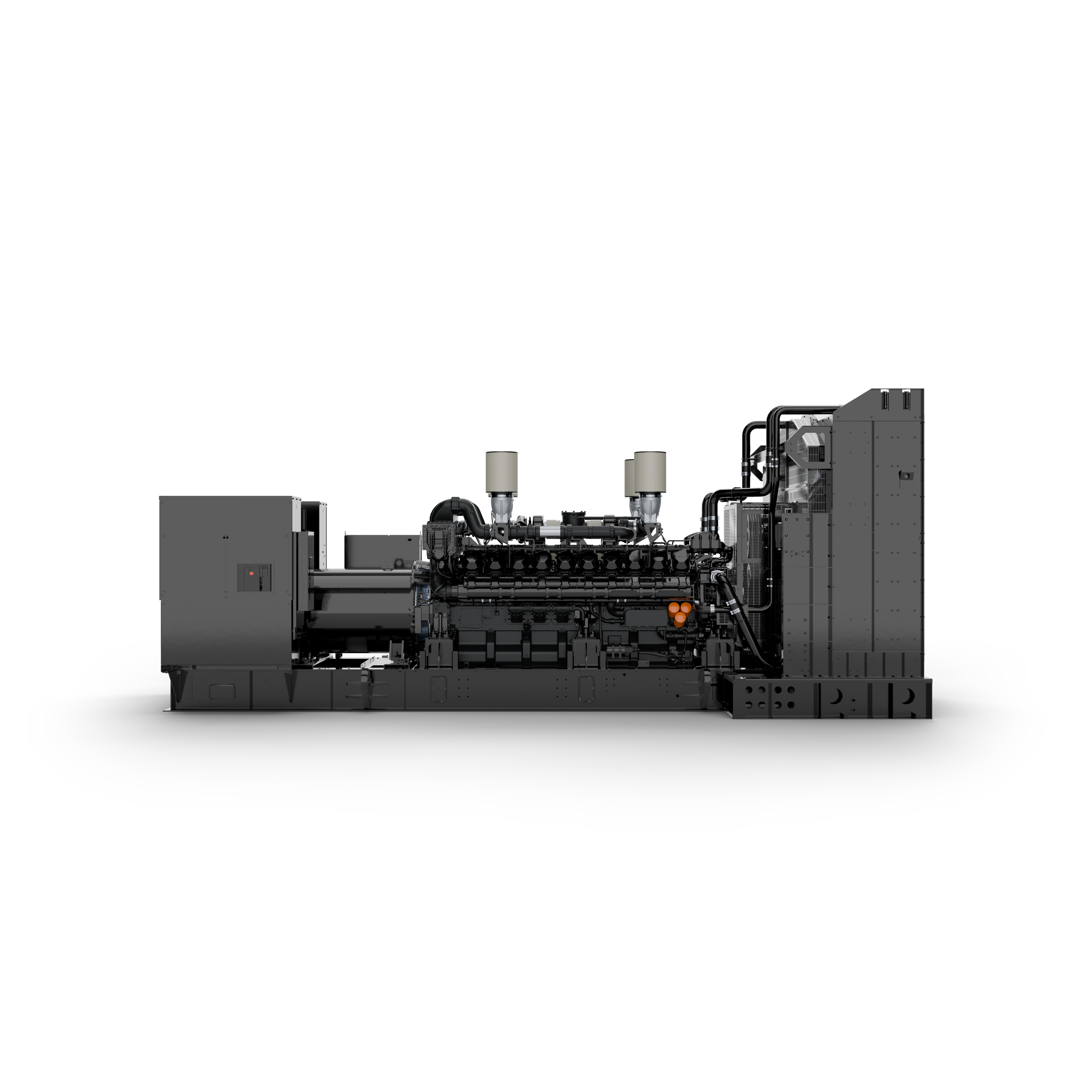 D65L Diesel Generator close up of back side