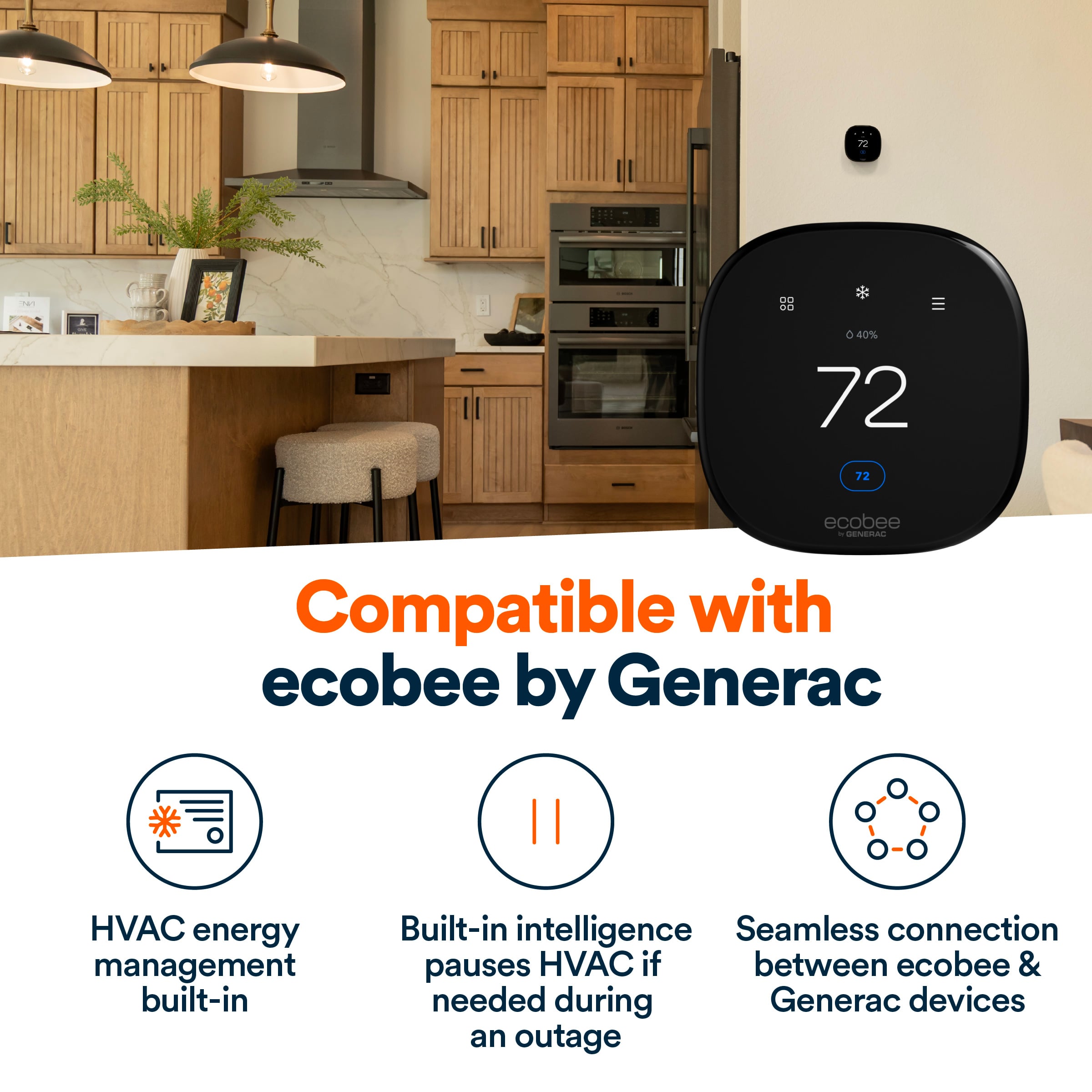 Home Standby Generator, 24kW | Transfer Switch Bundle | Generac