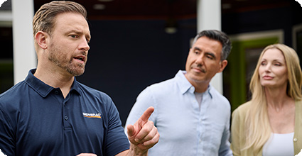 Generac installer with a couple