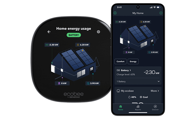 ecobee thermostat and app integration